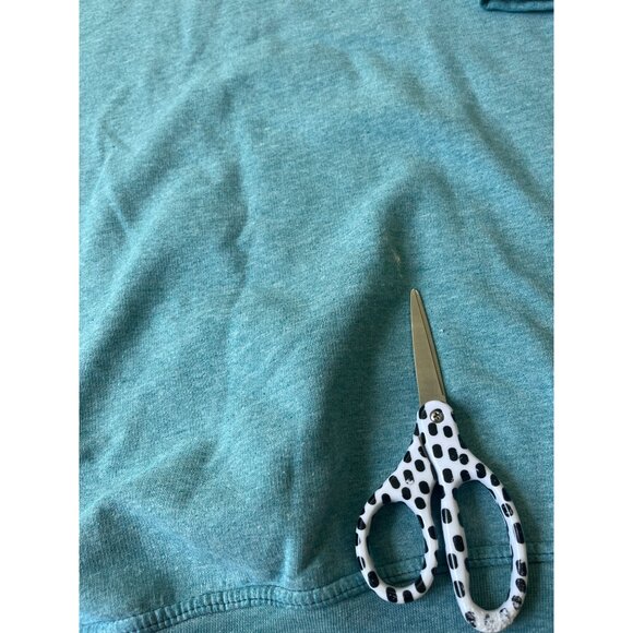 Northern Reflections Y2K VTG Sweatshirt Womens Large Blue Floral Cottage Boho - Picture 4 of 8